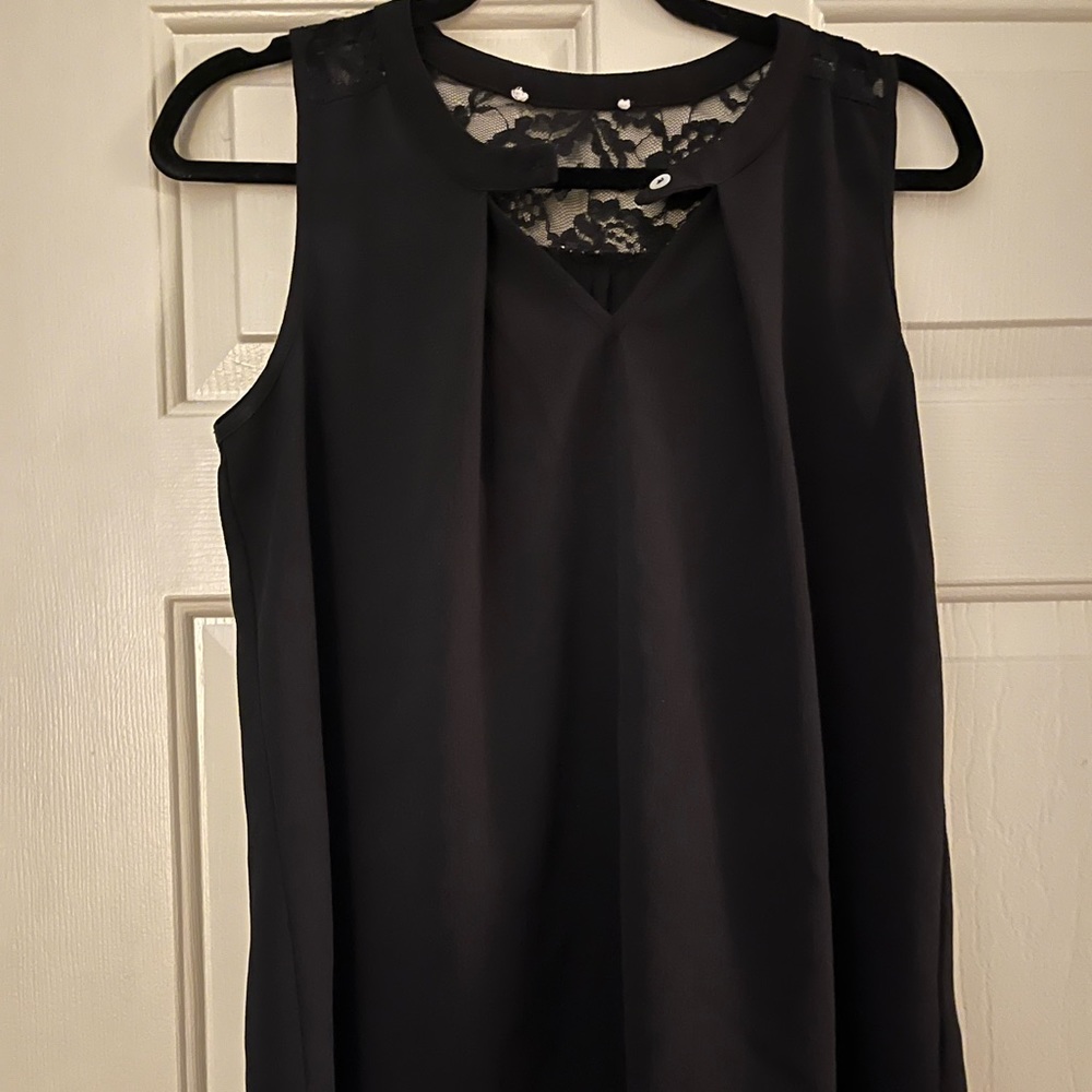 Black Tank Top Size Medium